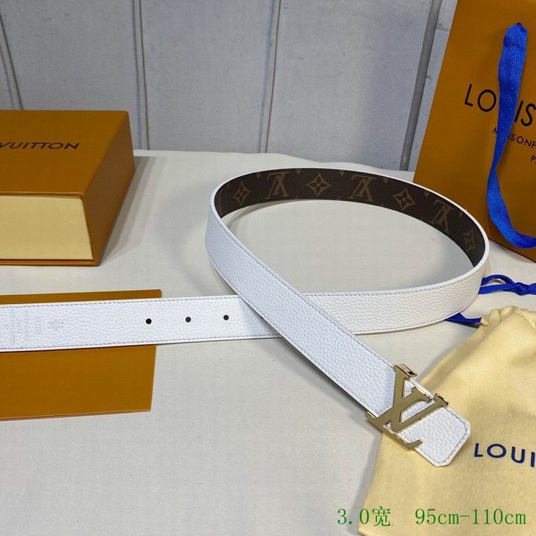 LV Belt 30mmX95-110cm 7D79