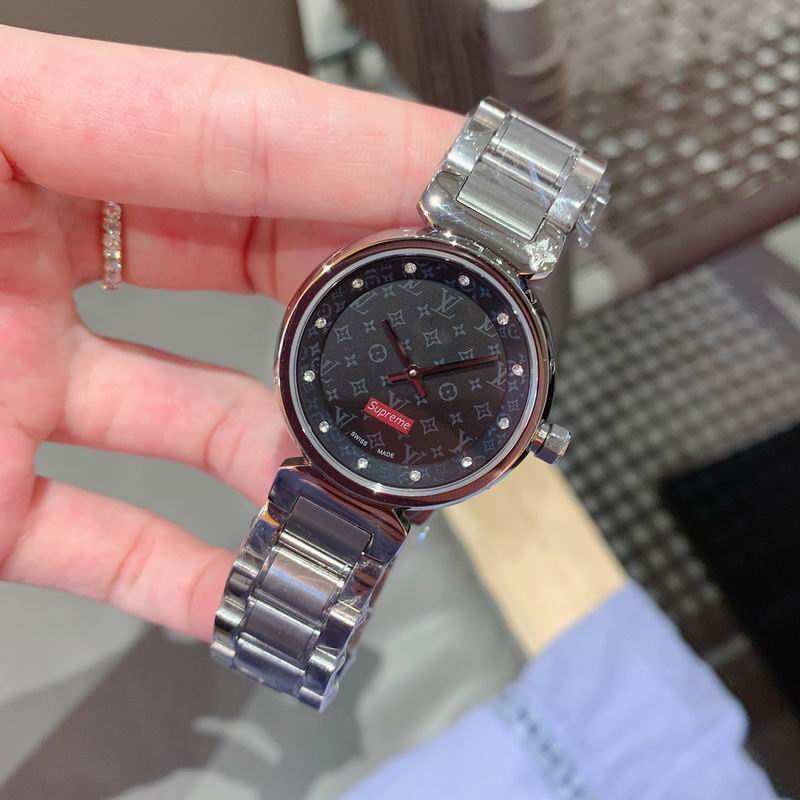 LV X Supreme watch 081658
