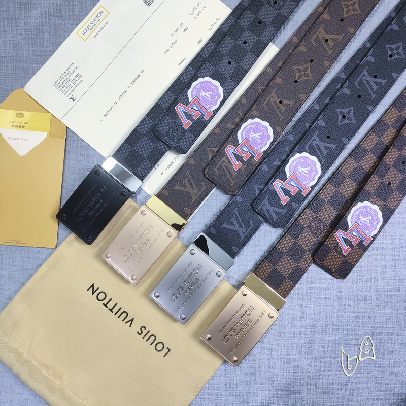 LV Belt 38mmX80-125cm lb16
