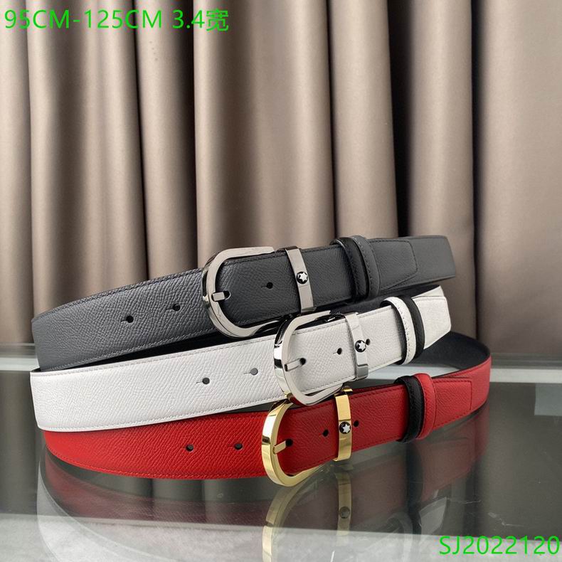 Montblanc Belt 34mmX95-125CM 7D30