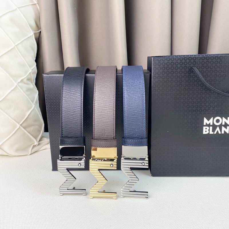 Montblanc belt 35mmX95-125cm 7D07