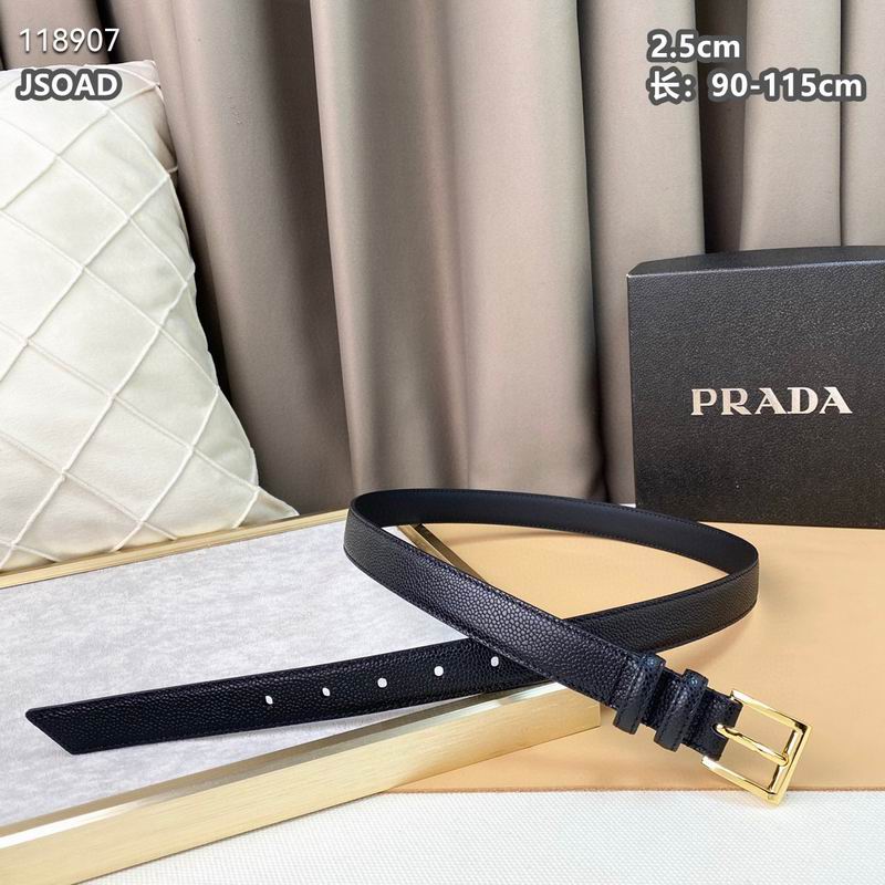 Prada belt 25mmX90-115cm 8L040802