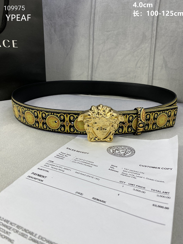 Versace Belt 40mmX100-125cm 8L20
