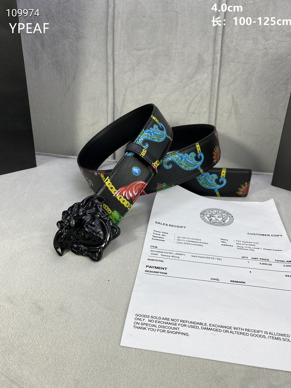 Versace Belt 40mmX100-125cm 8L21