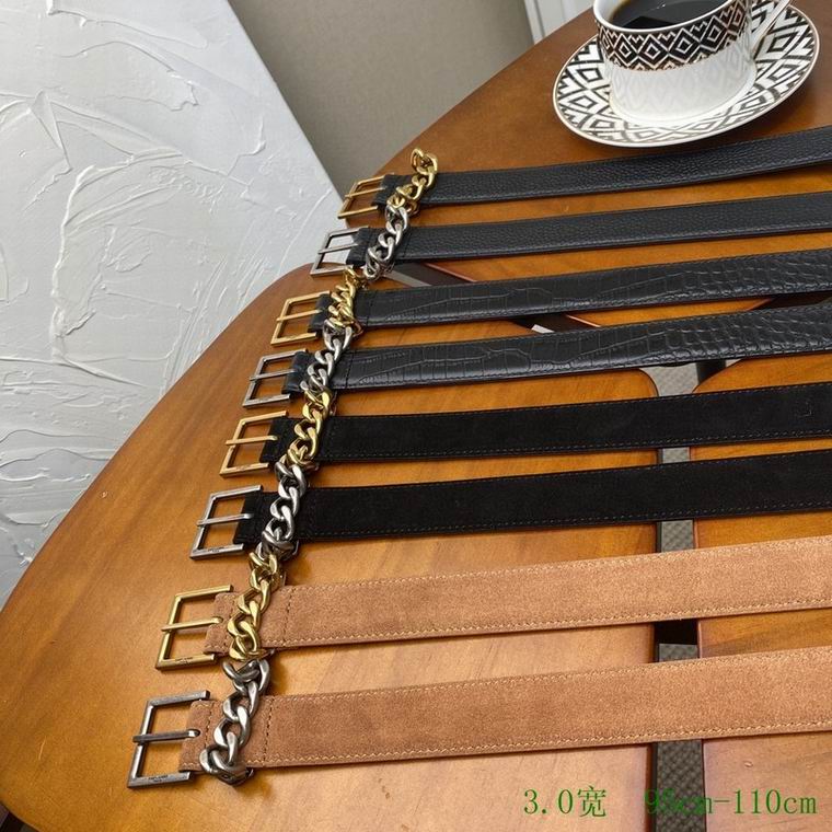 YSL Belt 30mmX95-110CM 7D06