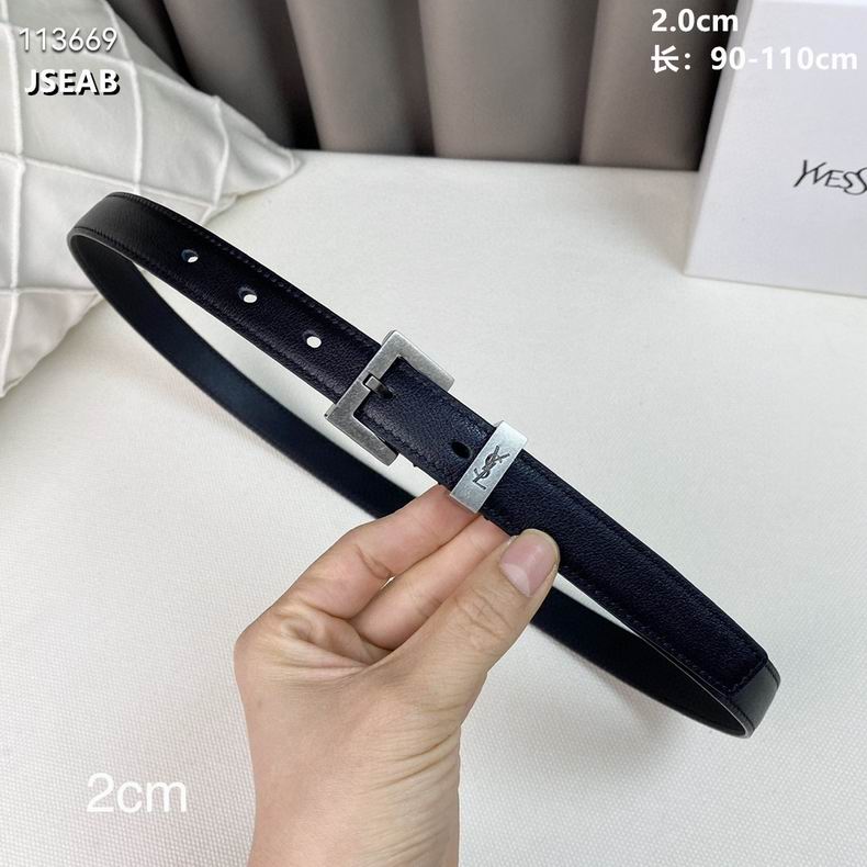 YSL belt 20mmX90-115cm 8L02