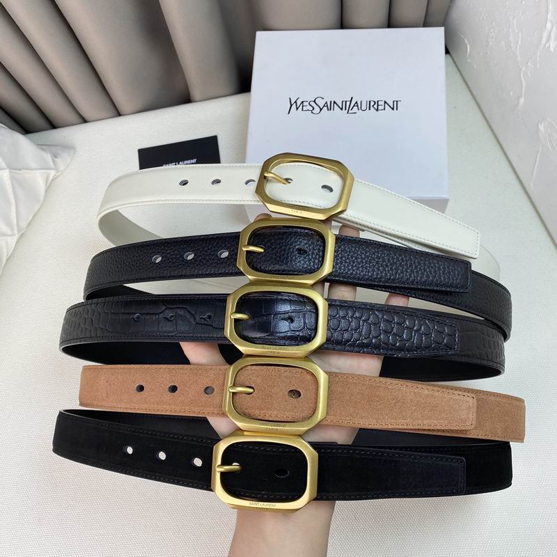 YSL belt 30mmX90-115cm 7D01
